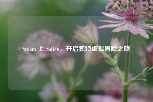 Steam 上 Salien,开启独特虚拟冒险之旅