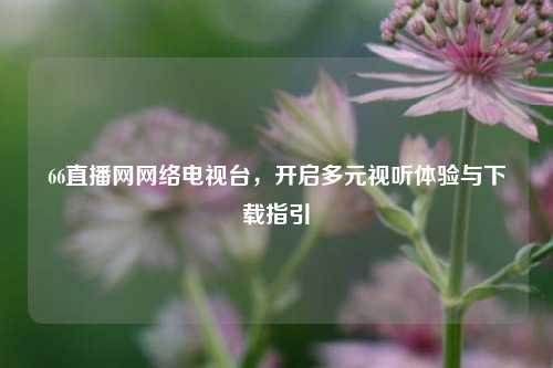 66直播网网络电视台,开启多元视听体验与下载指引
