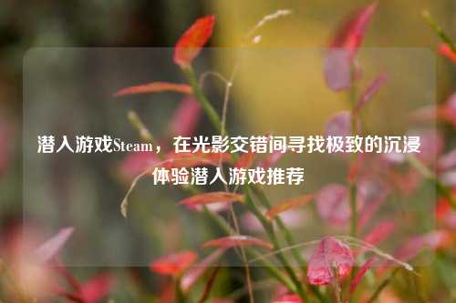 潜入游戏Steam,在光影交错间寻找极致的沉浸体验潜入游戏推荐
