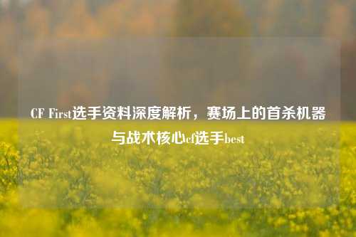 CF First选手资料深度解析,赛场上的首杀机器与战术核心cf选手best