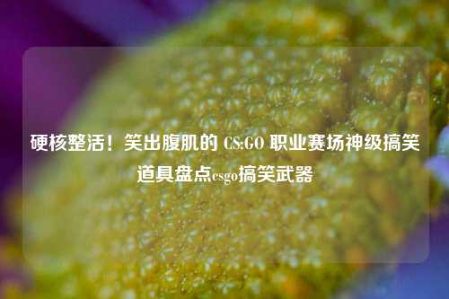 硬核整活！笑出腹肌的 CS:GO 职业赛场神级搞笑道具盘点csgo搞笑武器