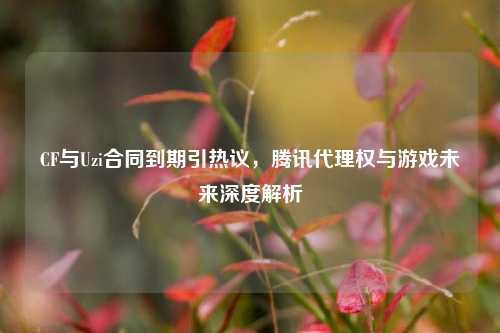 CF与Uzi合同到期引热议,腾讯代理权与游戏未来深度解析