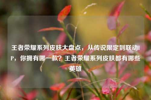 王者荣耀系列皮肤大盘点，从传说限定到联动IP，你拥有哪一款？王者荣耀系列皮肤都有哪些英雄