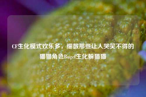 CF生化模式欢乐多，细数那些让人哭笑不得的猫猫角色Bugcf生化躲猫猫