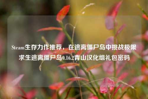 Steam生存力作推荐，在逃离僵尸岛中挑战极限求生逃离僵尸岛0.16.2青山汉化组礼包密码