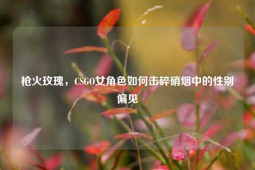 枪火玫瑰,CSGO女角色如何击碎硝烟中的性别偏见
